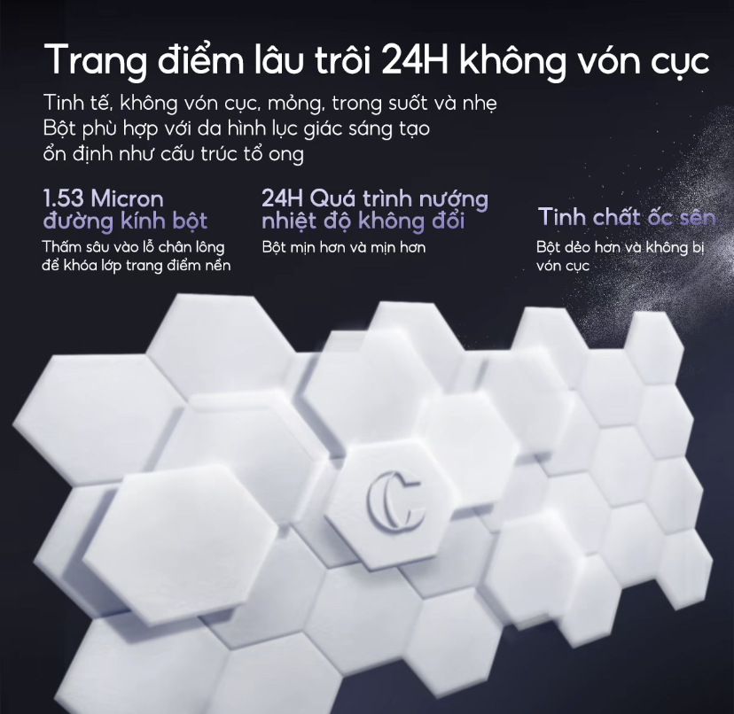Phấn phủ trang điểm Carslan